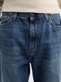 Aaron Pant i Blue Dark Used Wash