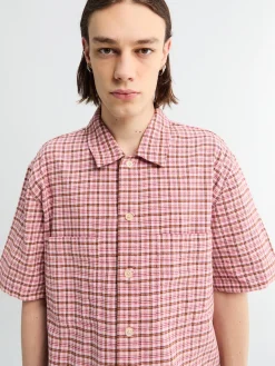 Adam Overshirt i Pink Tern