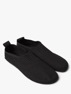 Aime Silk Ballerina Sko i Sort