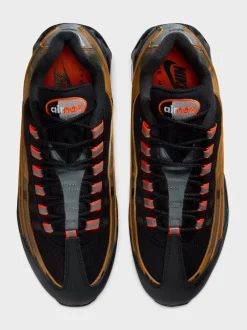 Air Max 95 OG QS Sneakers i Sort, Orange, sølv, beige og khaki