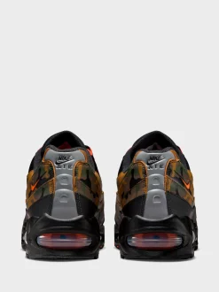 Air Max 95 OG QS Sneakers i Sort, Orange, sølv, beige og khaki