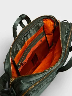 ALL NEW TANKER Double Zip 3Way Briefcase i Sage Green