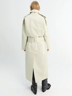 Amy Trench Coat i Lysebeige