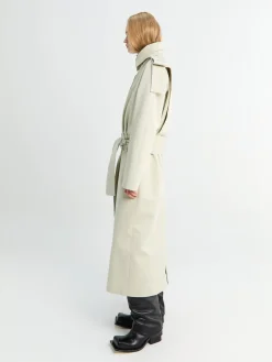 Amy Trench Coat i Lysebeige