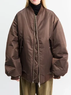 Astra Bomber Jakke i Brun