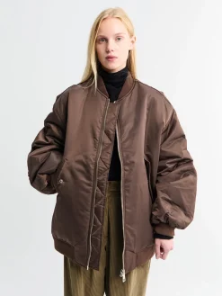 Astra Bomber Jakke i Brun