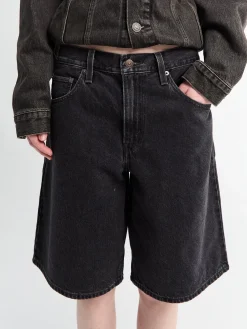 Baggy Dad Jort Open Mind FP i Sort