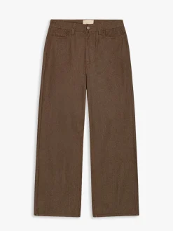Baggy Jeans i Brun