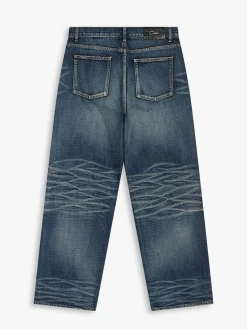 Baggy Jeans i Heavy Wash