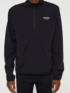 Balance Half Zip Jacket i Sort