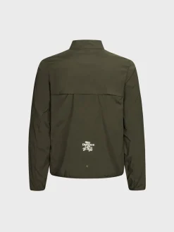 Balance Half Zip Jakke i Dark Olive