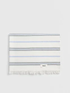 Beach Cotton Sheet i Villa Stripes