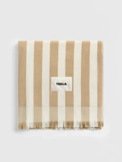 Beach Towel i Almond Stripes