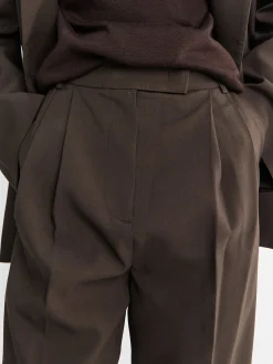 Bea Suit Pants i Dark Expresso