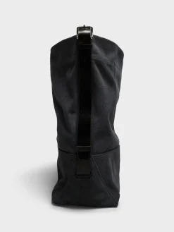 Belted Tote Bag i Ash Black