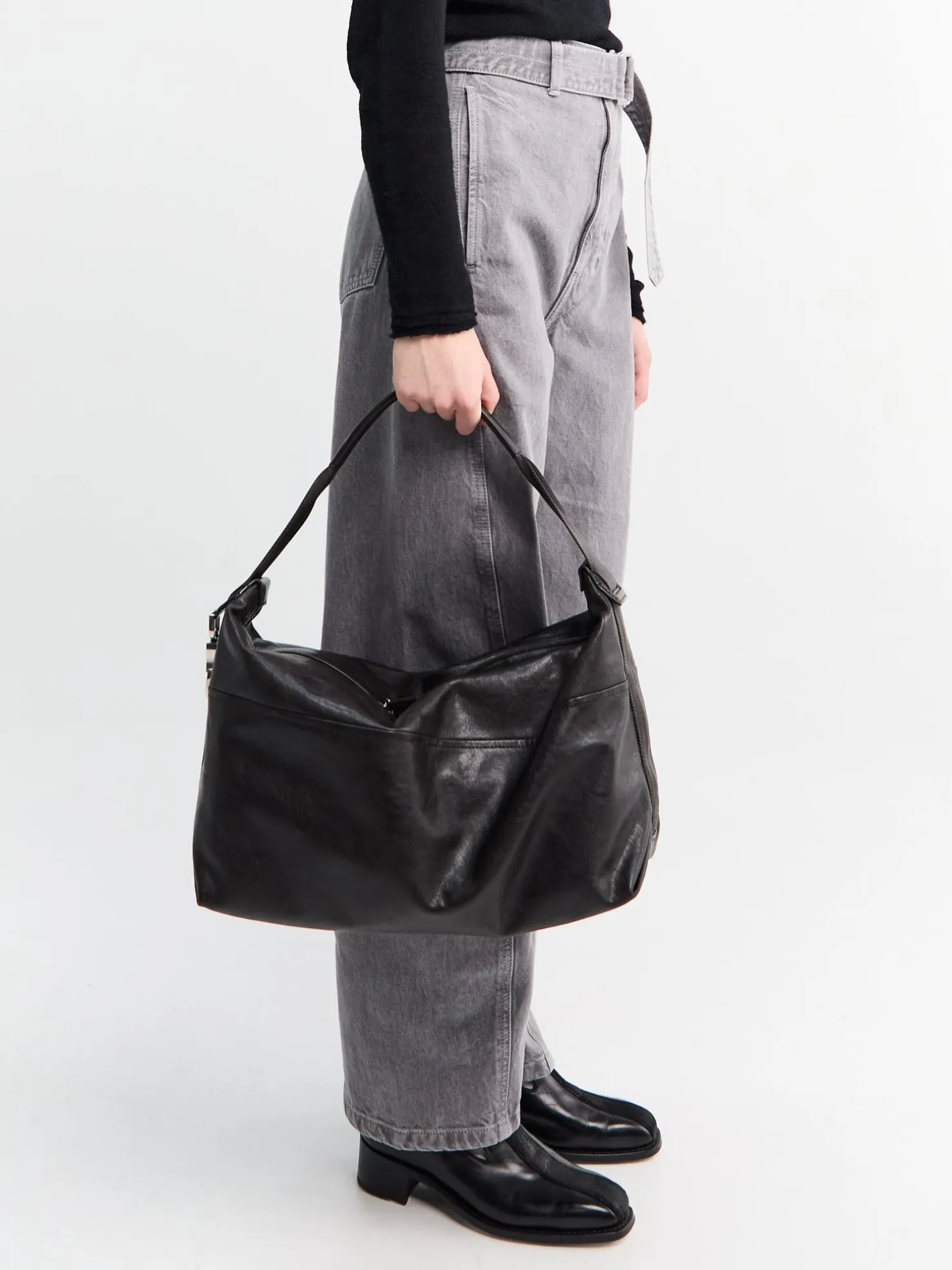 Berlingot Hobo Taske i Dark Chocolate
