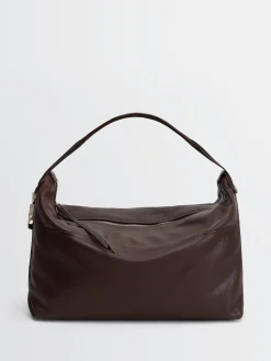Berlingot Hobo Taske i Espresso