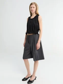 Bermudashorts i Koksgrå