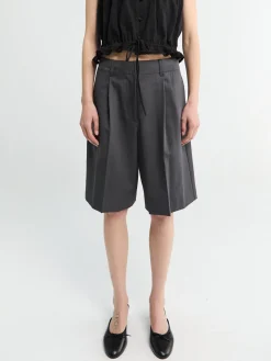 Bermudashorts i Koksgrå