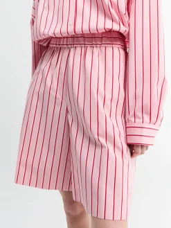 Bomuldsshorts i Pink