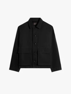 Boxy Jacket i Sort