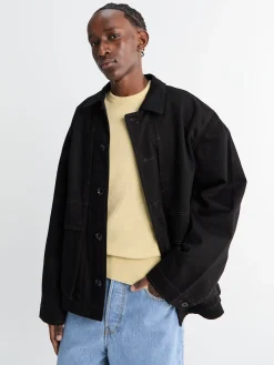 Boxy Jacket i Sort