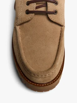 Briac Velours Sko i Beige