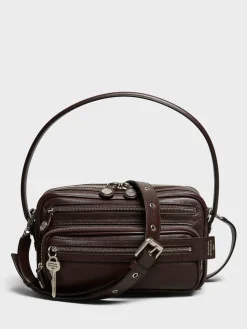 Camero Party Taske i Chocolate Brown