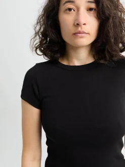 Car Baby Tee i sort