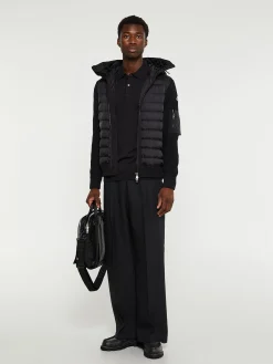 Cardigan i Sort