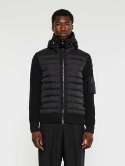 Cardigan i Sort