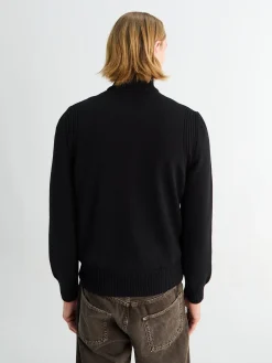 Cardigan i Sort
