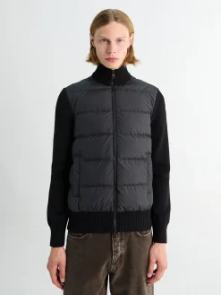 Cardigan i Sort