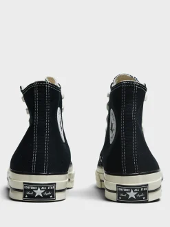 Chuck 70 High Top Canvas Sneakers i Sort