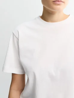 Classic Circular Tee I i Hvid