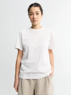 Classic Circular Tee I i Hvid