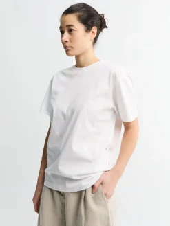 Classic Circular Tee I i Hvid