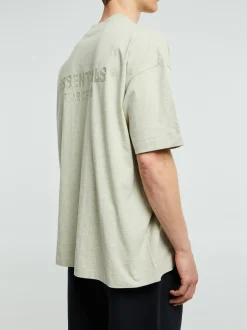 Classic Fit T-Shirt i Heather Stone