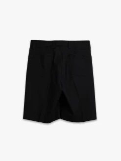 Classic Shorts i Sort Tropisk Uld