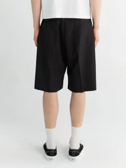 Classic Shorts i Sort Tropisk Uld