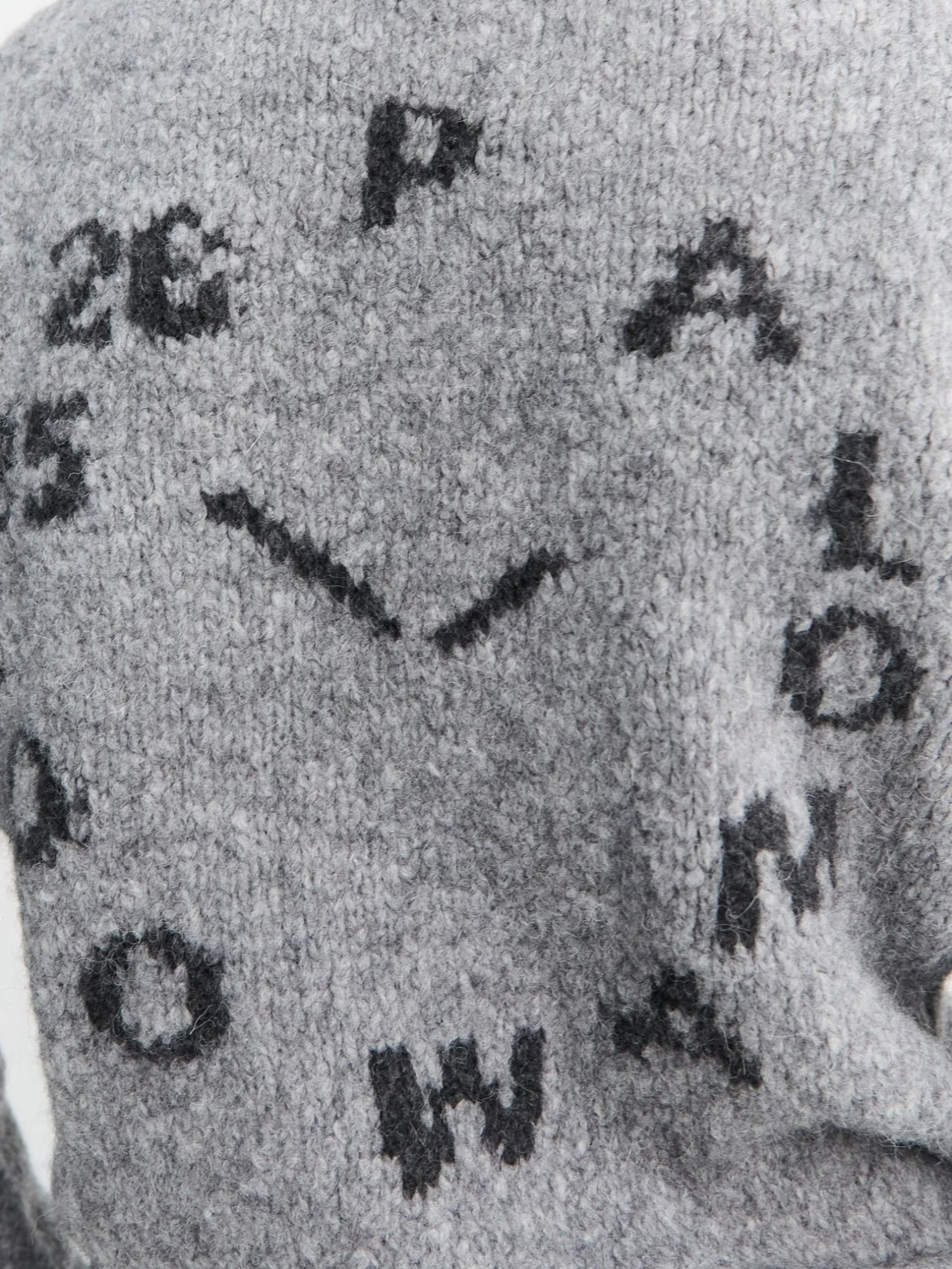 Clock Sweater i Grå