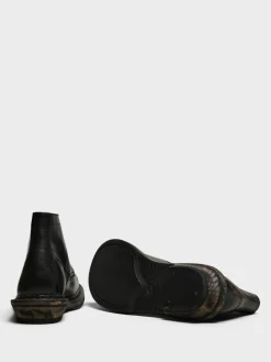 Cortege Boots i Deep Black Læder