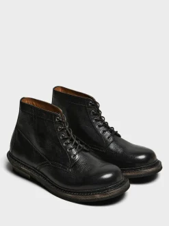 Cortege Boots i Deep Black Læder
