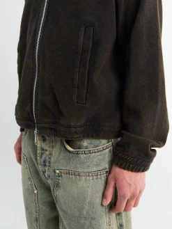 Covet Full Zip i Burned Black