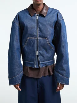 Denim Jacket i Indigo Blue
