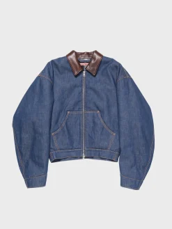 Denim Jacket i Indigo Blue