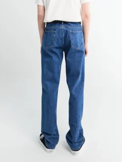 Denim Trouser 2 Treated i Medium Denim