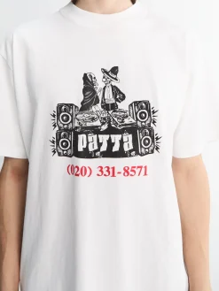 DJ Skully T-Shirt i Hvid