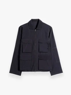 3D Pocket Jacket i Squid Ink