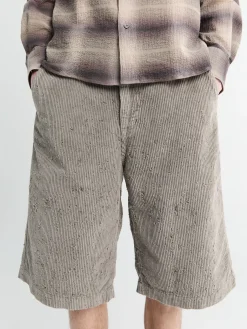 Edition Cord Shorts i Taupe Punch Out